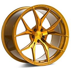 (Clearance - No Returns) 20x9 Rohana RFX5 Gloss Gold (Cross Forged) 5x130 45mm