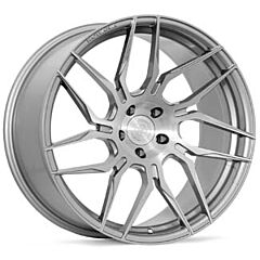(Clearance - No Returns) 21x10.5 Rohana RFX7 Brushed Titanium (True Directional) (Cross Forged) (Right) 5x120 40mm
