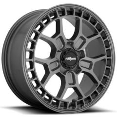 (Clearance - No Returns) 19x8.5 Rotiform ZMO-M Matte Anthracite R181 5x120 35mm