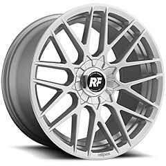 18x8.5 Rotiform RSE Silver R140 5x112 5x4.5/114.3 45mm