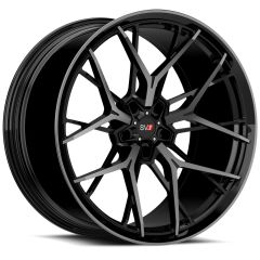 22x10 Savini SV.1 R3 Gloss Black w/ Double Dark Tint (Fully Forged) (CUSTOM)