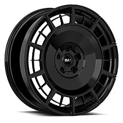 Staggered Full Set: Savini SV.1 X4 Gloss Black (Fully Forged)