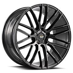 Staggered Full Set: Savini Black Di Forza BM13 All Gloss Black (Concave)