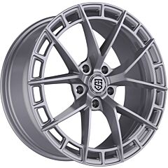 18X8 TIS Motorsports 504S Gloss Silver 5x4.5/114.3 35mm