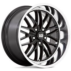 Staggered Full Set: US Mags U138 Santa Cruz Gloss Black w/ Diamond Cut Lip
