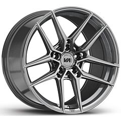 Staggered Full Set: Variant Helium Gloss Gunmetal (Cold Forged)  