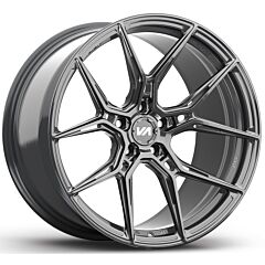 Staggered Full Set: Variant Nysa Gloss Gunmetal (Full Forged)