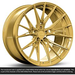 Staggered Full Set: Variant Rian Raw Spun Gold (Full Forged)