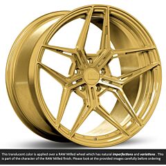 Staggered Full Set: Variant Zeno Raw Spun Gold (Full Forged)