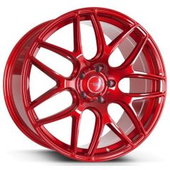 18x8.5 Versus VS103 Brushed Red 5x4.5/114.3 35mm