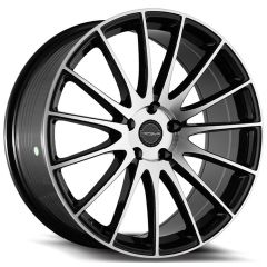 Staggered Full Set: Versus VS11 Gloss Black Machined