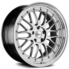 19x8.5 Versus VS243 Silver w/ Machined Face 5x120 35mm