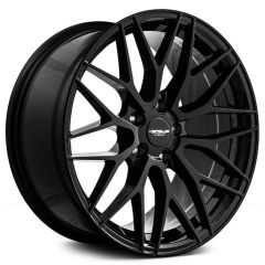 18x8.5 Versus VS24 Gloss Black 5x110 40mm