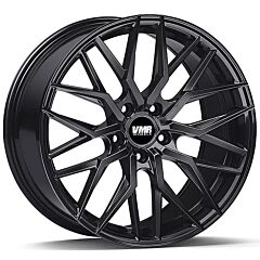 Staggered Full Set: VMR V802 Crystal Black (Flow Formed)