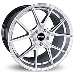 Staggered Full Set: VMR V804 Hyper Silver (Flow Formed)