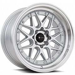 Staggered Full Set: Vors VR7 Silver