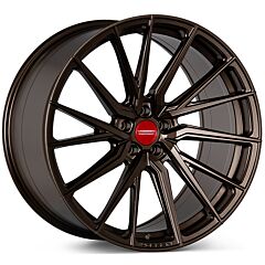 Staggered Full Set: Vossen HF-4T Satin Bronze (Hybrid Forged) (True Directional)