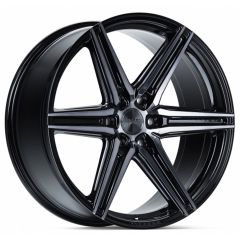 20x9.5 Vossen HF6-2 Gloss Black w/ Double Tint (Hybrid Forged) (Deep Concave) 6x135 15mm
