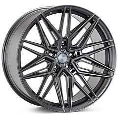 Staggered Full Set: Vossen HF-7 Satin Anthracite (Hybrid Forged)