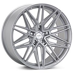 Staggered Full Set: Vossen HF-7 Satin Silver (Hybrid Forged)