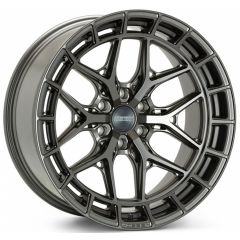 22X12 Vossen HFX-1 Matte Gunmetal (Hybrid Forged) (* May Require Trimming) (Extreme Deep Concave) 6x5.5/139.7 -44mm