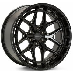 17X9 Vossen HFX-1 Satin Black (Hybrid Forged) (Deep Concave) 6x5.5/139.7 0mm