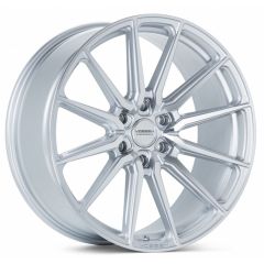 22x9.5 Vossen HF6-1 Silver Machined (Hybrid Forged) (Deep Concave) 6x135 20mm