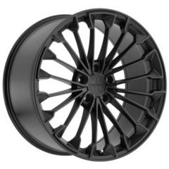 (Clearance) 21x9 Victor Equipment Wurttemburg Matte Black w/ Gloss Black Face (Rotary Forged)
