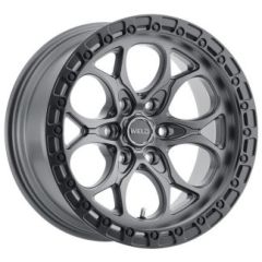 20x9 Weld Off-Road Ledge W107 Satin Gunmetal w/ Satin Black Lip (Rotary Forged) 6x5.5/139.7 20mm