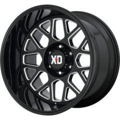 20x10 XD Series XD849 Gloss Black Milled  6x5.5/139.7 -18mm