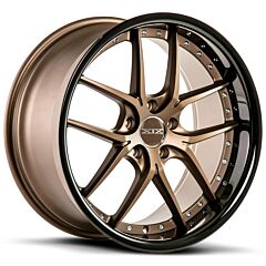 Staggered Full Set: XIX X61 Matte Bronze w/ Black Lip