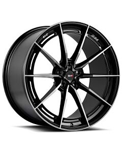 (On Sale - No Returns) 22x10 Savini SV-F1 Double Dark Tint w/ Gloss Black (Flow Form) (CUSTOM) 5x112 32mm