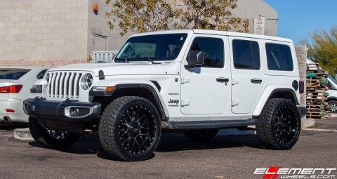 Jeep Wrangler Wheels | Custom Rim and Tire Packages