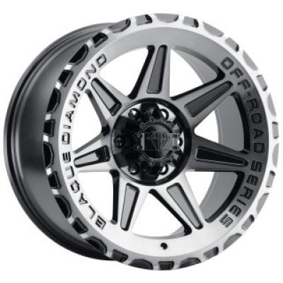 Category Blaque Diamond Off-Road BD-O102 Gloss Black Machined & Tinted (Flow Forged) image