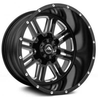 Category American Off-Road A106 Black Milled (Dual Stage Forged) image