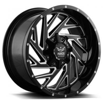 Category Force Off-Road F16 Gloss Black Milled image