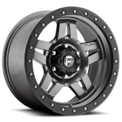 Category Fuel Off-Road Anza Matte Anthracite w/ Black Ring D558 image