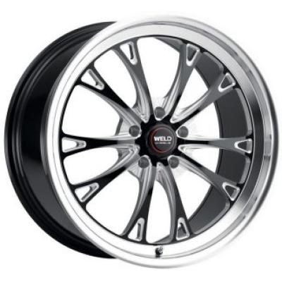 Category Weld Performance Belmont Drag S157 Gloss Black Milled Machined (Rotary Form) image