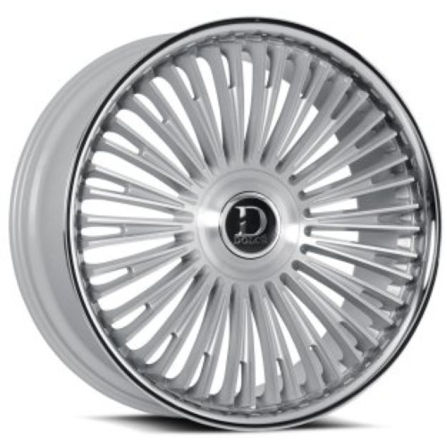 Category Dolce Luxury Razzo Gloss Silver Brushed w/ Stainless Lip image
