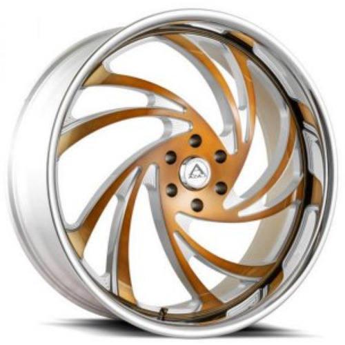 Category AZAD AZ DRIP Brushed Gold w/ Chrome Stainless Steel Lip image