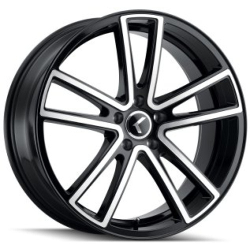 Category Kraze KR190 Lusso Gloss Black Machined Face image