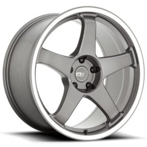 Category Motegi MR151 CS5 Gunmetal w/ Machined Lip image