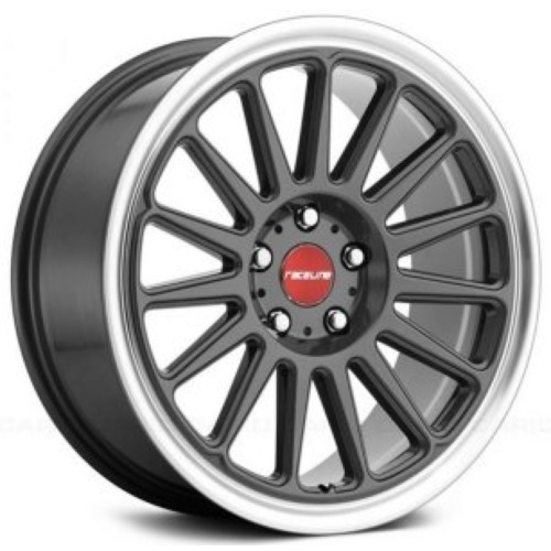 Category Raceline 315G Grip Gunmetal w/ Machined Lip image