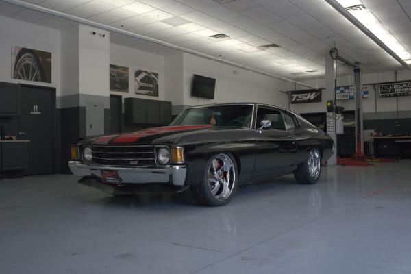 Staggered 20 Inch US Mags U132 Desperado in Chrome on 1972 Chevrolet Chevelle
