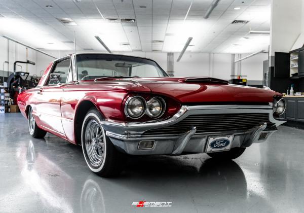 15 inch Allied Wheel Components 03 Super Spoke II on a 1964 Ford Thunderbird