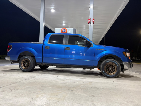 17 inch RTR EVO 6 F150 In Liquid Bronze On a 2014 Ford F-150