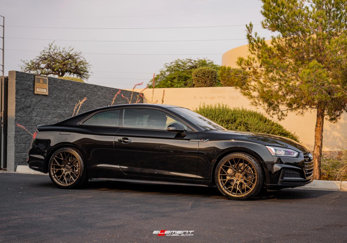 20 inch Variant Radon Satin Bronze on a 2019 Audi A5